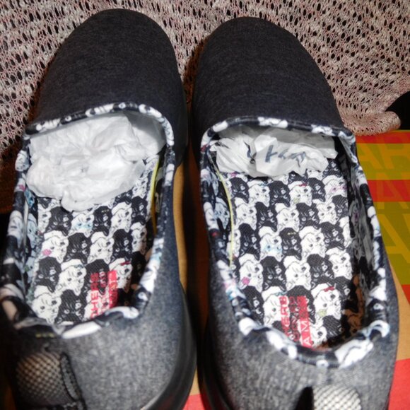 9.5M SKECHERS GO WALK JOY GRAY SCOTTIE BELLA SHOES - Picture 9 of 11